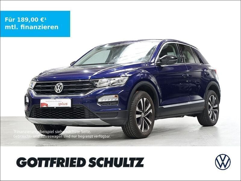 Blau Gebraucht 2020 VW T-Roc United SUV | 17.889 € (Fairer Preis) - Bild 1/4