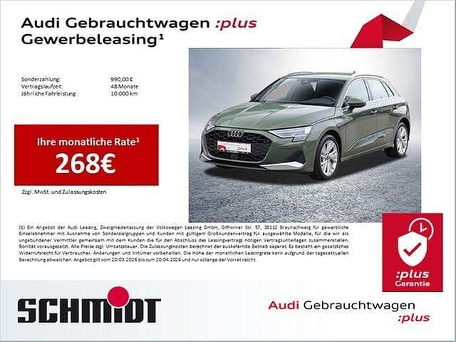 Gebraucht Audi A3 Advanced 204 PS (150 kW) 2025 Distriktgrün metallic Limousine