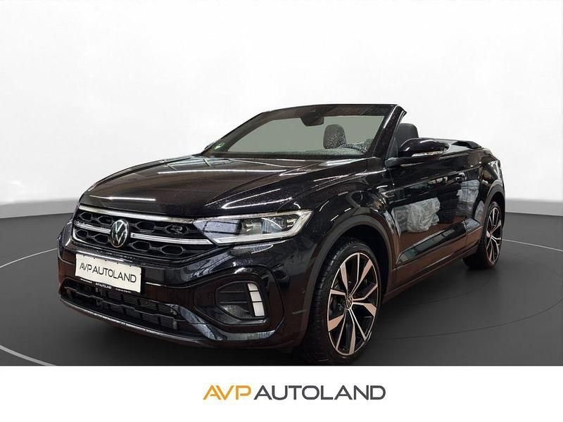 Deep black perleffekt (metallic) Gebraucht 2025 VW T-Roc Cabriolet Style Cabrio | 34.880 € (Guter Preis) - Bild 1/4