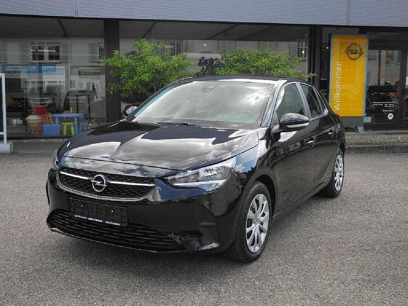 Diamant schwarz (metallic) Gebraucht 2022 Opel Corsa Edition Limousine | 15.890 € (Fairer Preis) - Bild 1/4