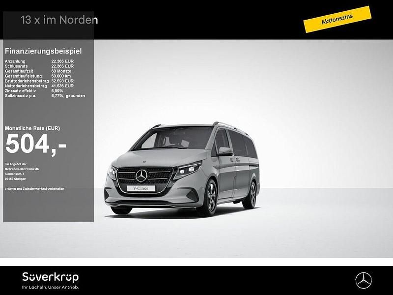 Alpingrau Gebraucht 2024 Mercedes V220 Style Van / Kleinbus | 63.900 € - Bild 1/4