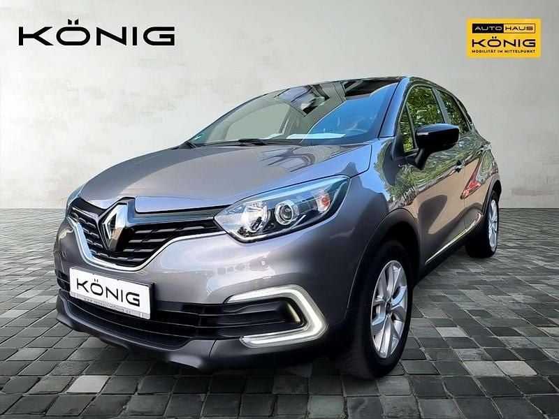 Zweifarbig: stahlgrau und bla Gebraucht 2019 Renault Captur LIMITED SUV | 10.989 € (Superpreis) - Bild 1/4