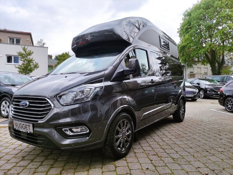 Grau Neu 2024 Ford Transit Custom Limited Van / Kleinbus | 63.989 € - Bild 1/4