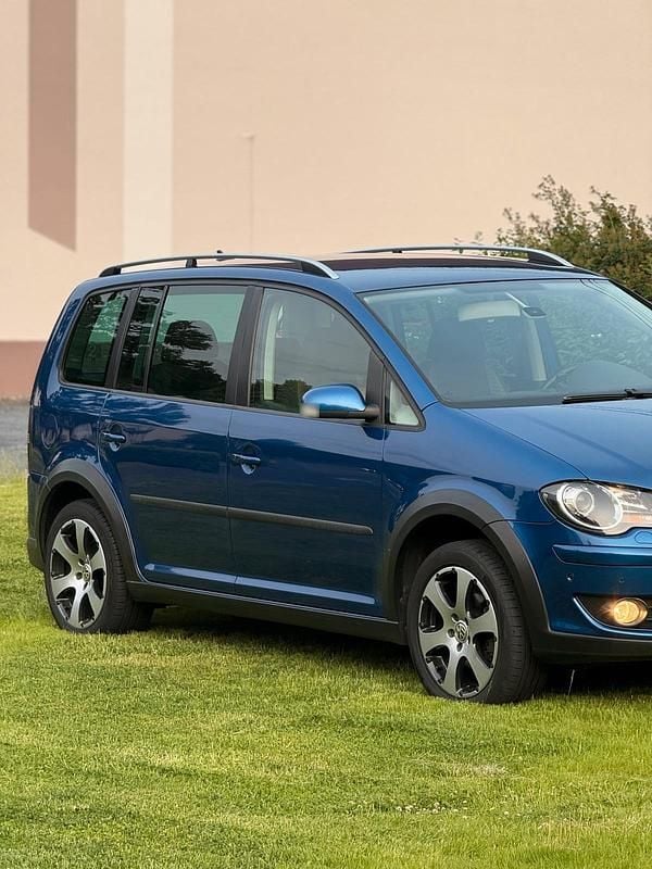 Gebraucht VW Touran Cross 105 PS (77 kW) 2007 Blau Van / Kleinbus