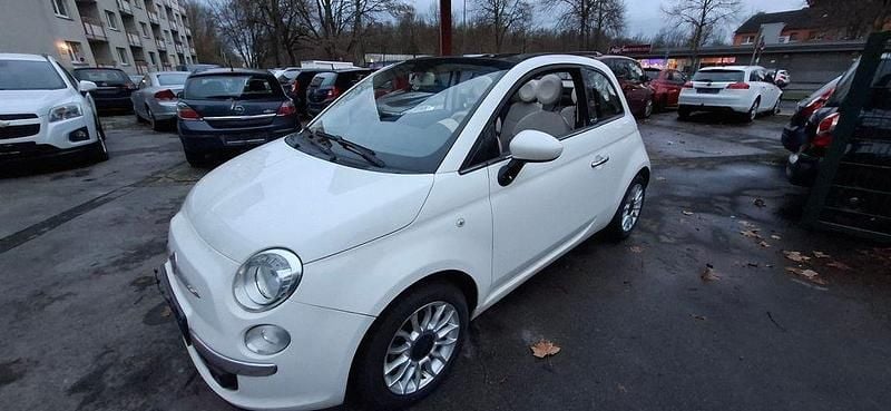 Weiß Gebraucht 2010 Fiat 500 Lounge Cabrio | 4.990 € (Guter Preis) - Bild 1/4