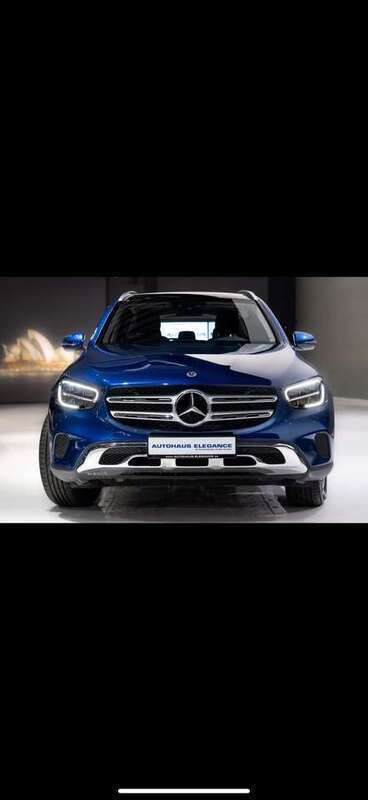 Blau Gebraucht 2021 Mercedes GLC220 Exclusive SUV | 34.500 € (Fairer Preis) - Bild 1/4