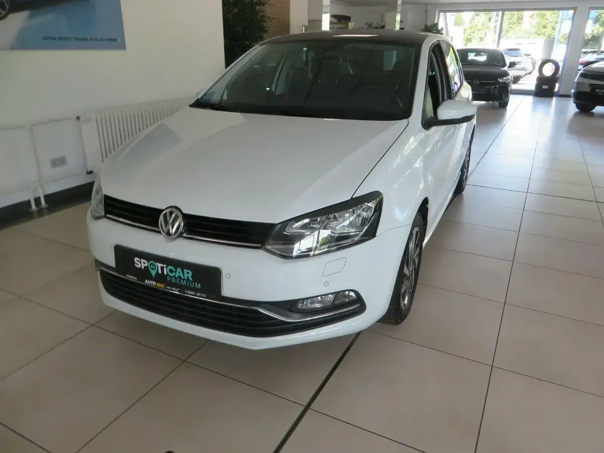 Gebraucht VW Polo Sound 75 PS (55 kW) 2018 Weiß Kleinwagen