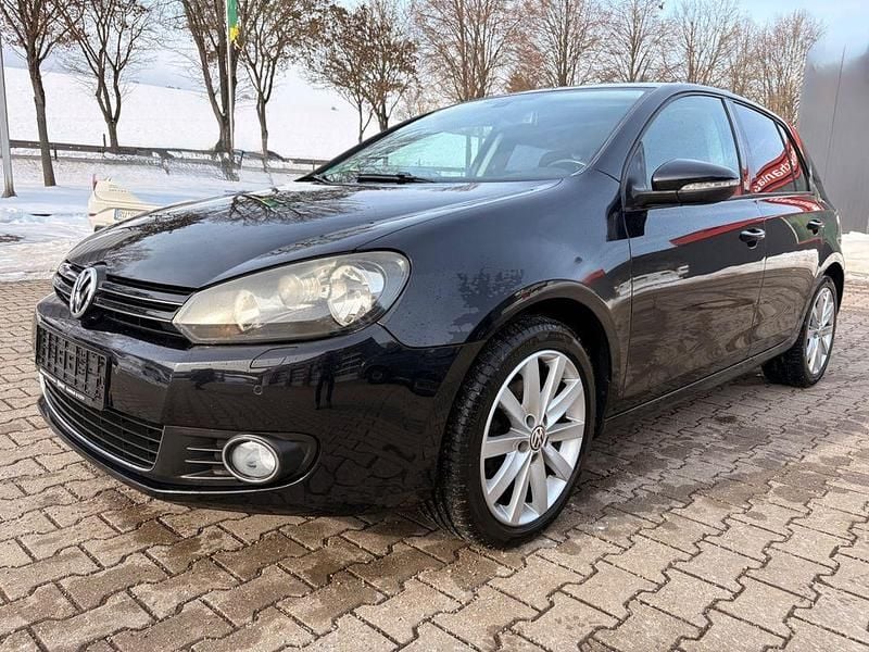 Gebraucht VW Golf VI Highline 122 PS (89 kW) 2010 Schwarz Kleinwagen