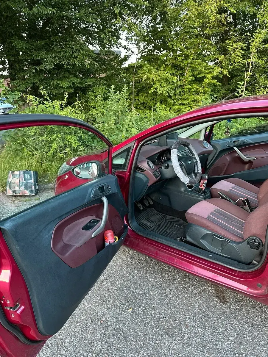 Gebraucht Ford Fiesta 82 PS (60 kW) 2009 Rot Kleinwagen