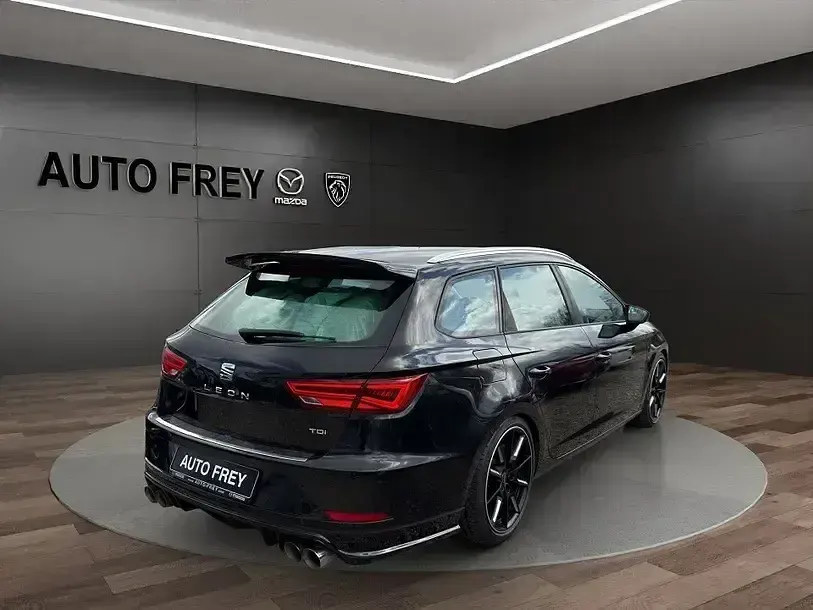 Gebraucht Seat Leon ST FR 116 PS (85 kW) 2017 Schwarz Kombi