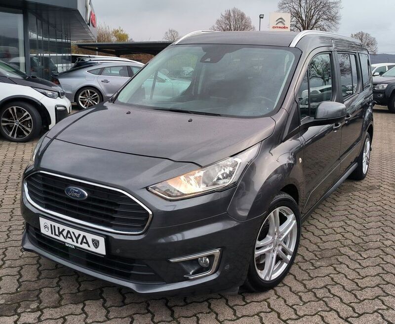 Magneticgrau (metallic) Gebraucht 2018 Ford Grand Tourneo Connect Titanium Van / Kleinbus | 23.980 € - Bild 1/4