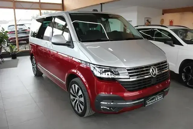 Used VW Multivan 199 HP (146 kW) 2020 Red Minivan