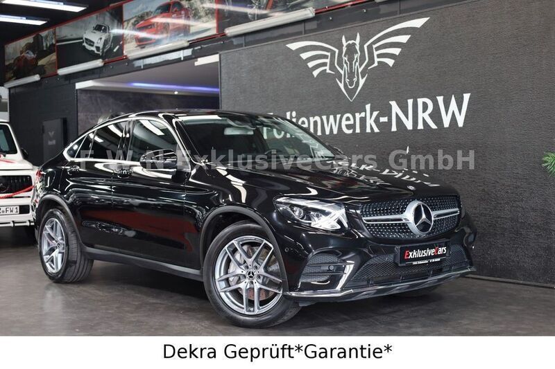 Schwarz Gebraucht 2017 Mercedes GLC220 AMG Limousine | 39.970 € (Teuer) - Bild 1/4