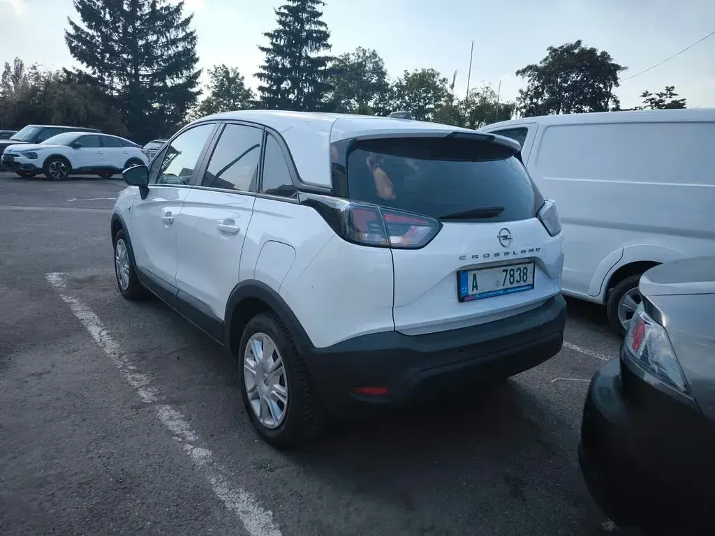 Gebraucht Opel Crossland 83 PS (61 kW) 2022 Weiß SUV