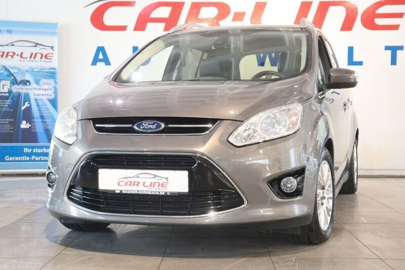 Braun Gebraucht 2012 Ford Grand C-Max Titanium Van / Kleinbus | 7.777 € (Etwas zu teuer) - Bild 1/4