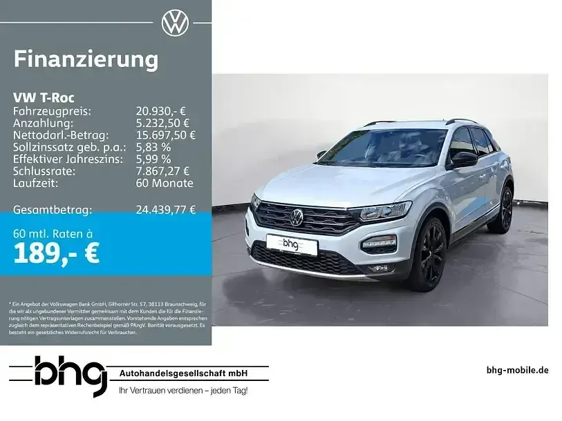 Gebraucht VW T-Roc Sportline 150 PS (110 kW) 2021 SUV