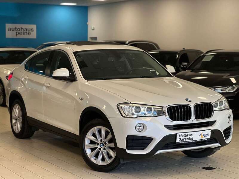 Mineralweiss metallic Gebraucht 2016 BMW X4 SUV | 19.499 € (Guter Preis) - Bild 1/4