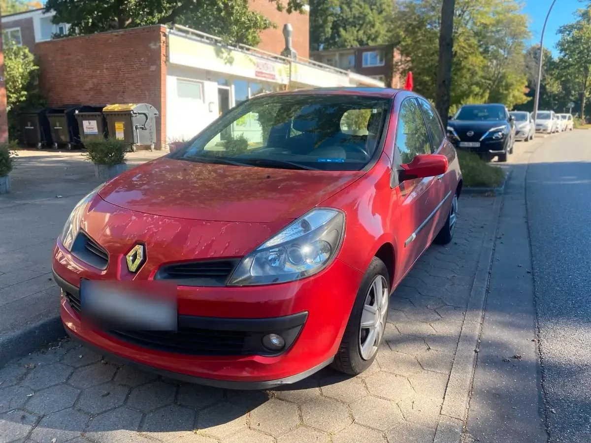 Brugt Renault Clio II 2007 Rød Hatchback