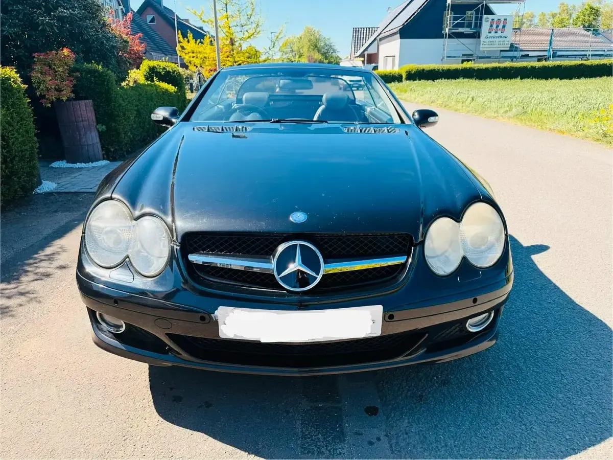 Gebraucht Mercedes SL350 AMG 245 PS (180 kW) 2003 Schwarz Cabrio