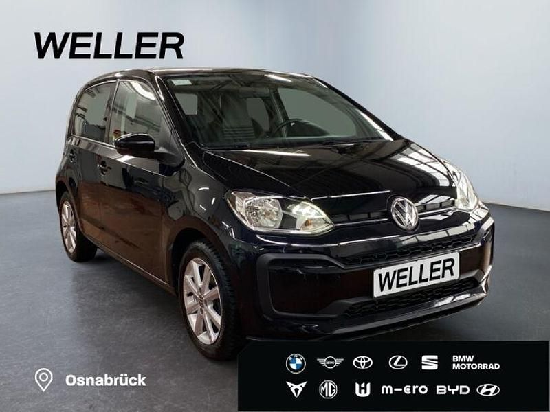 Gebraucht VW up! move up! 90 PS (66 kW) 2019 Schwarz Kleinwagen