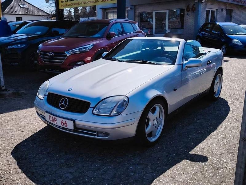 Silber Gebraucht 1998 Mercedes SLK200 Cabrio | 4.500 € (Fairer Preis) - Bild 1/4