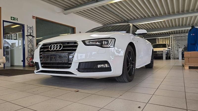 Gebraucht Audi A5 Cabriolet S-Line 190 PS (139 kW) 2016 Weiß Cabrio