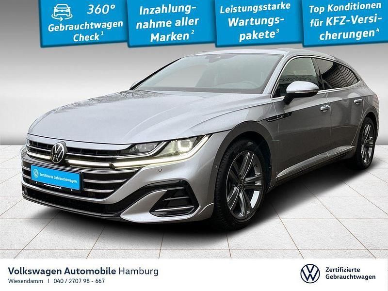 K2 pyritsilber metallic Gebraucht 2023 VW Arteon R-line Kombi | 44.940 € (Teuer) - Bild 1/3
