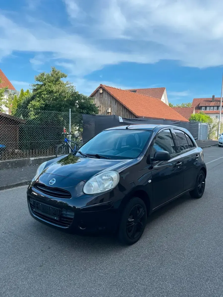 Gebraucht Nissan Micra 80 PS (58 kW) 2013 Schwarz Kleinwagen
