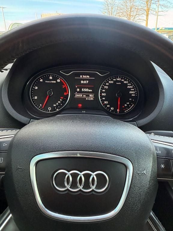 Gebraucht Audi A3 S-Line 122 PS (89 kW) 2012 Schwarz Kleinwagen