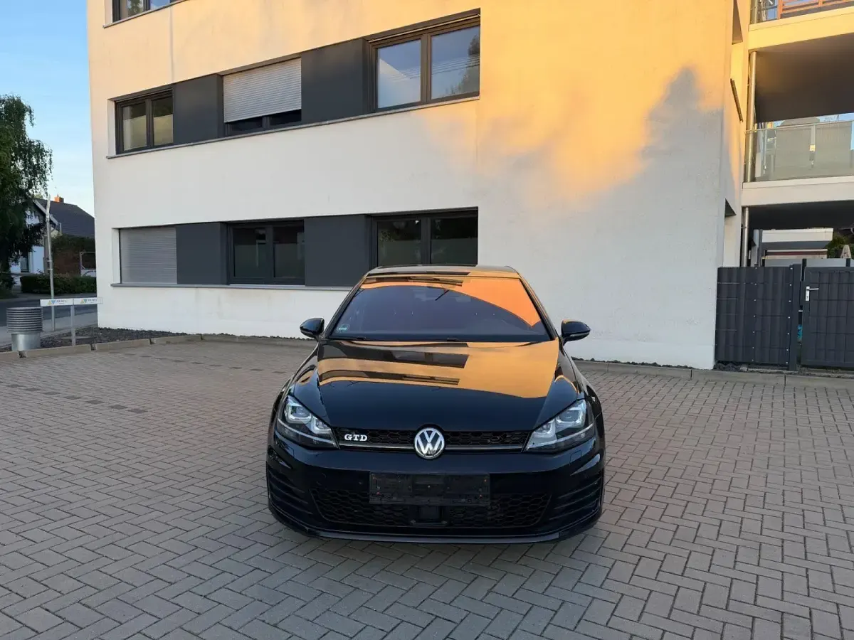 Gebraucht VW Golf VII GTD 184 PS (135 kW) 2016 Schwarz Limousine