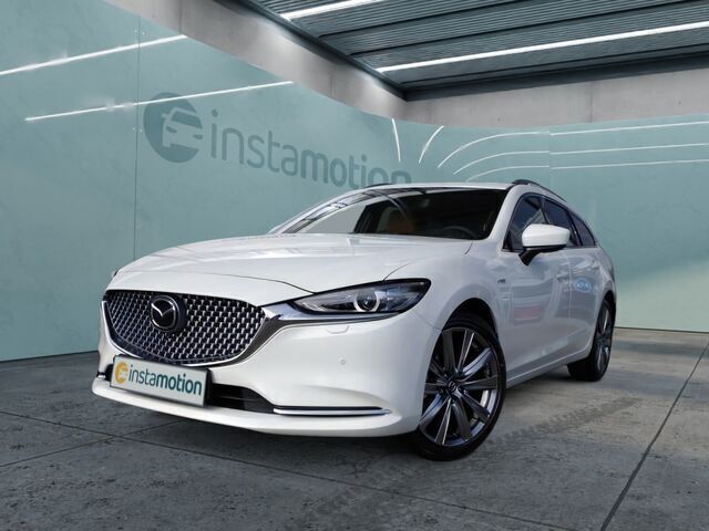 Weiß Gebraucht 2023 Mazda 6 20th Anniversary Kombi | 40.640 € - Bild 1/2