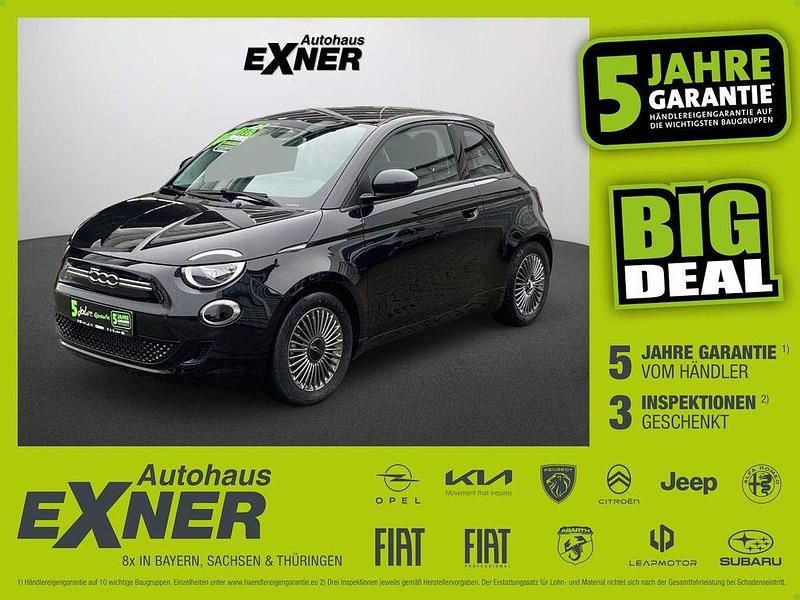 Schwarz Gebraucht 2022 Fiat 500e Icon Kleinwagen | 14.900 € (Superpreis) - Bild 1/4