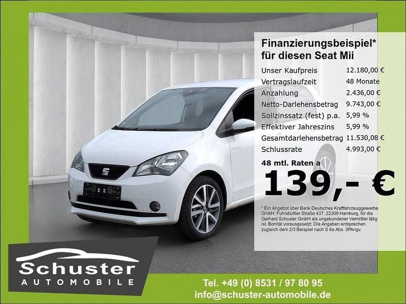 Weiss Gebraucht 2020 Seat Mii Electric Kleinwagen | 12.179 € (Fairer Preis) - Bild 1/4