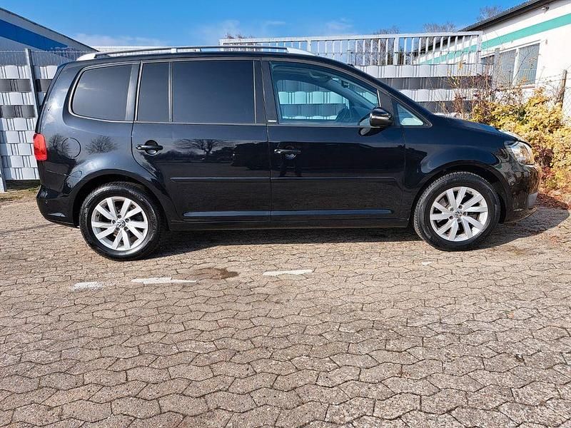 Gebraucht VW Touran Style 140 PS (102 kW) 2012 Schwarz Van / Kleinbus