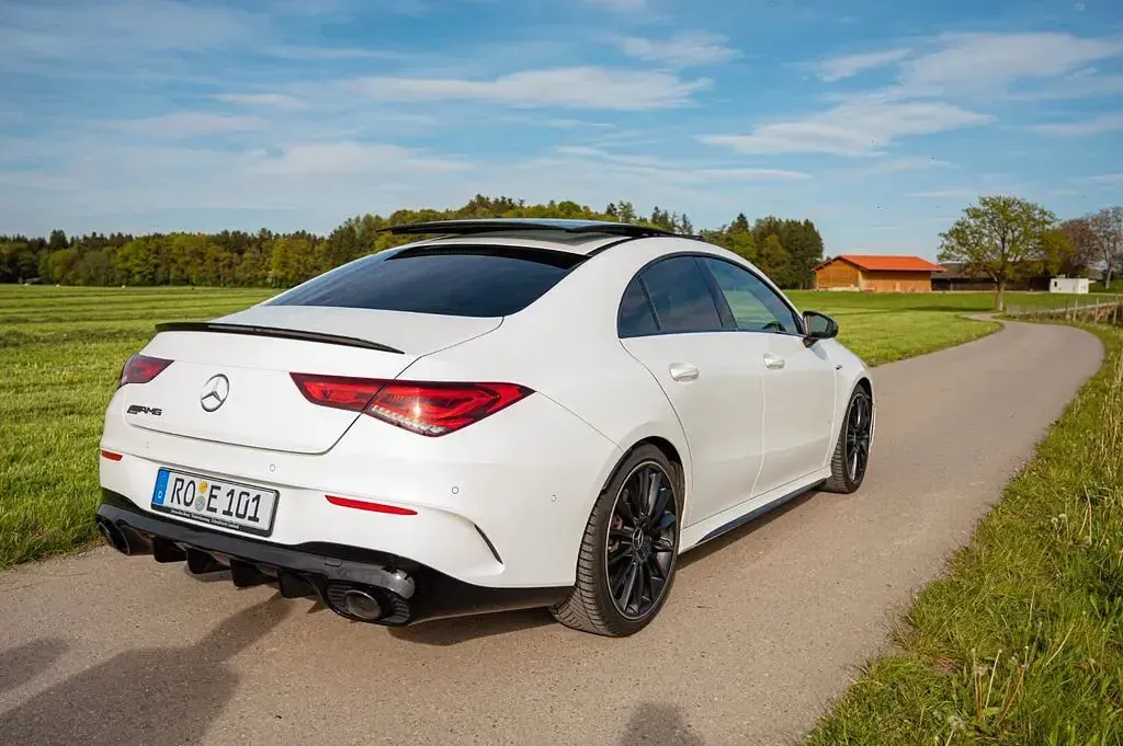 Gebraucht Mercedes CLA35 AMG AMG 306 PS (225 kW) 2019 Weiß Coupé