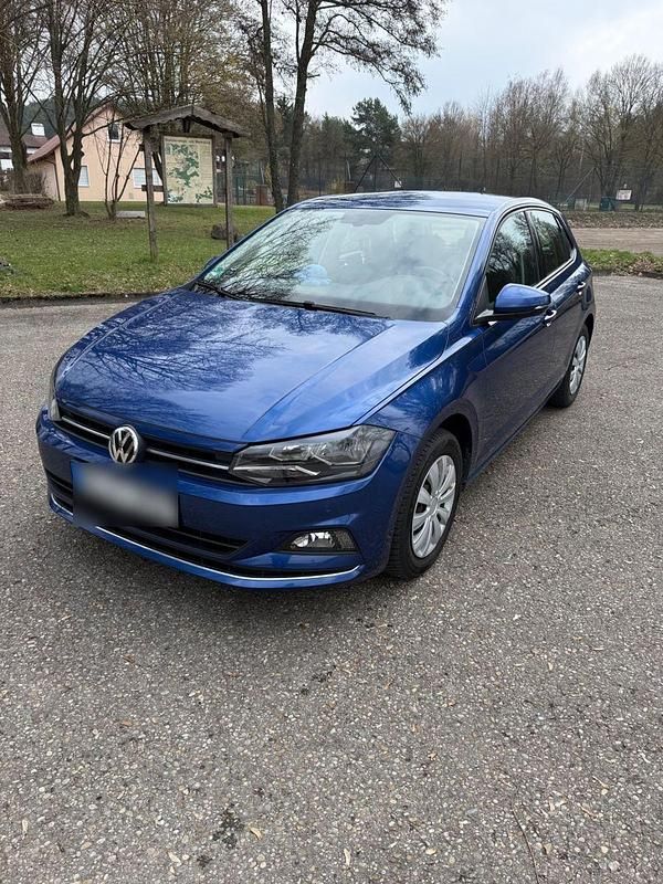 Gebraucht VW Polo Highline 95 PS (69 kW) 2020 Blau Kleinwagen