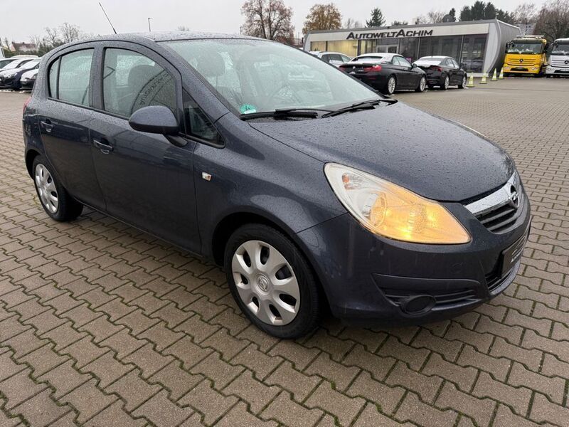 Gebraucht Opel Corsa Edition 80 PS (58 kW) 2008 Grau Kleinwagen
