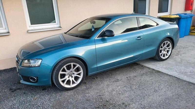 Blau Gebraucht 2008 Audi A5 Coupé | 6.499 € (Superpreis) - Bild 1/4