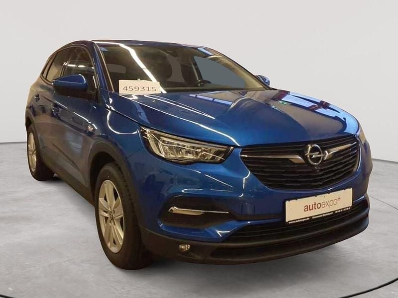 Topas blau metallic Gebraucht 2021 Opel Grandland X Business Edition SUV | 14.490 € (Guter Preis) - Bild 1/4