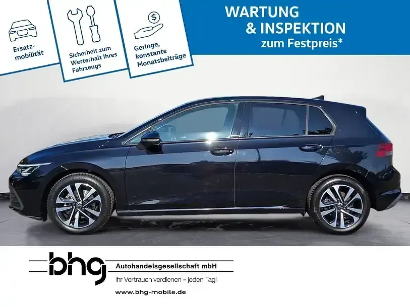 Gebraucht VW Golf VII United 150 PS (110 kW) 2021 Schwarz Kleinwagen