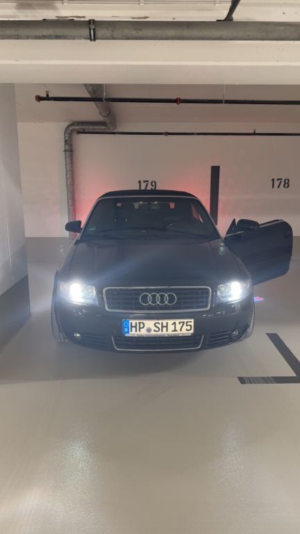 Schwarz Gebraucht 2004 Audi A4 Cabriolet S-Line Cabrio | 6.699 € (Fairer Preis) - Bild 1/4