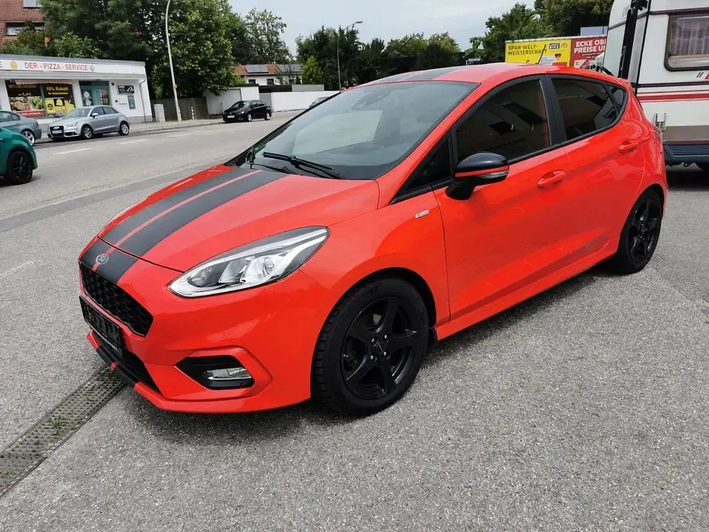 Gebraucht Ford Fiesta ST-Line 140 PS (102 kW) 2019 Rot Kleinwagen