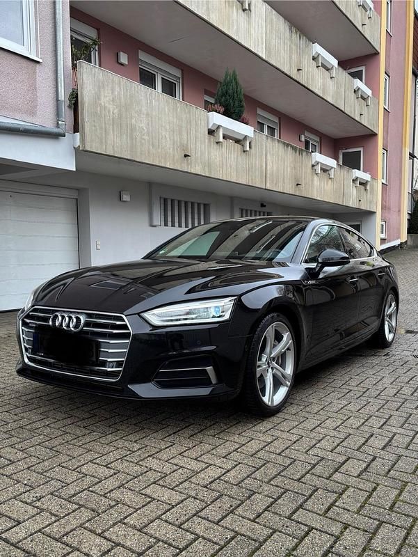 Gebraucht Audi A5 Sportback S-Line 252 PS (185 kW) 2018 Schwarz Kleinwagen