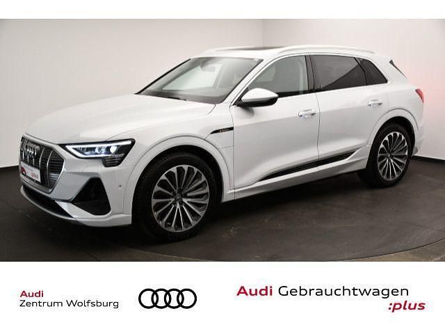 Gletscherweiß metallic Gebraucht 2020 Audi e-tron Ambiente SUV | 28.990 € (Teuer) - Bild 1/4