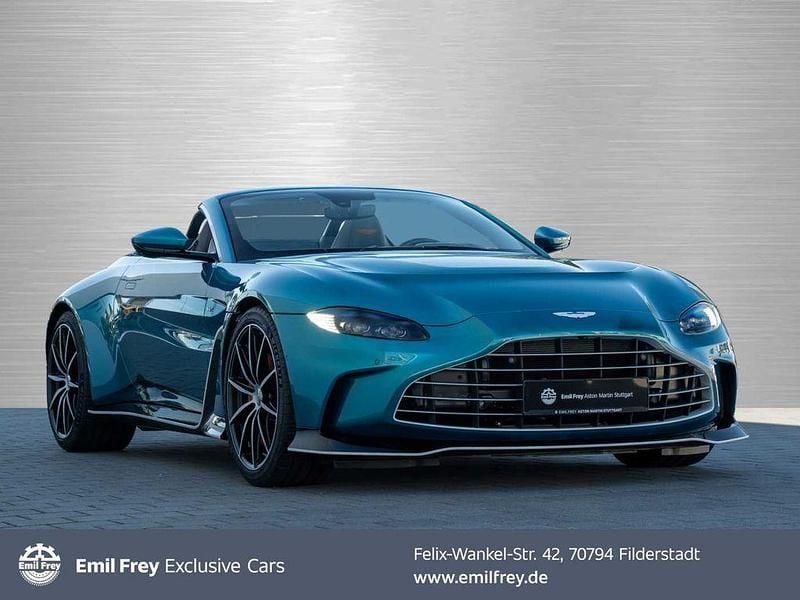 Gebraucht Aston Martin V12 Vantage 701 PS (515 kW) 2023 Tayos turquoise Cabrio