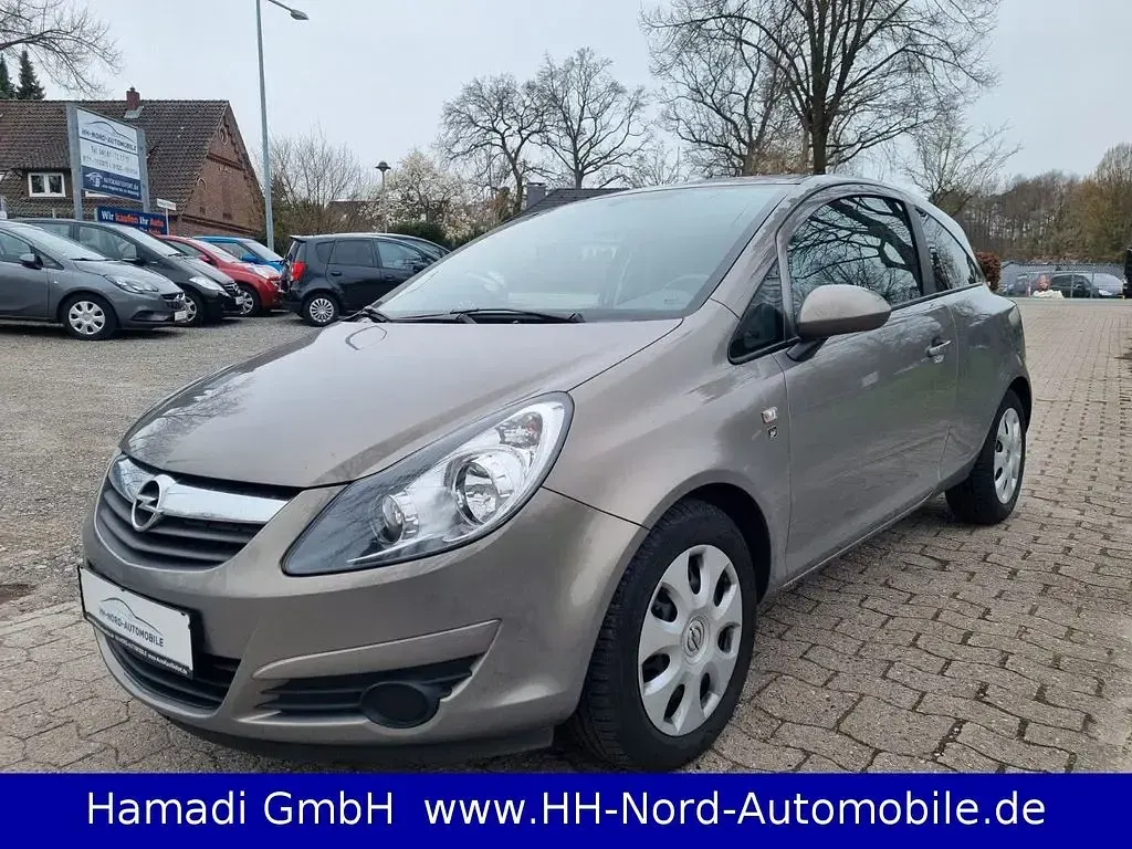 Gebraucht Opel Corsa Edition 69 PS (50 kW) 2010 Grau Kleinwagen