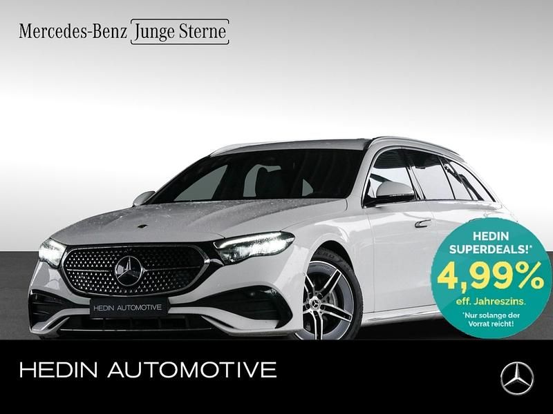 Polarweiß Gebraucht 2024 Mercedes E300 AMG Limousine | 49.880 € (Superpreis) - Bild 1/4