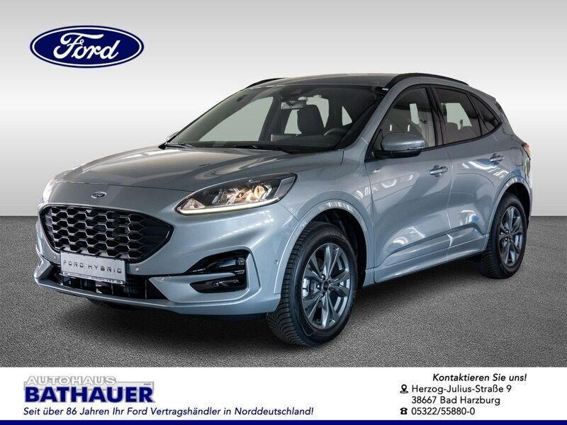 Solarsilber metallic Gebraucht 2023 Ford Kuga ST-Line SUV | 41.900 € - Bild 1/4