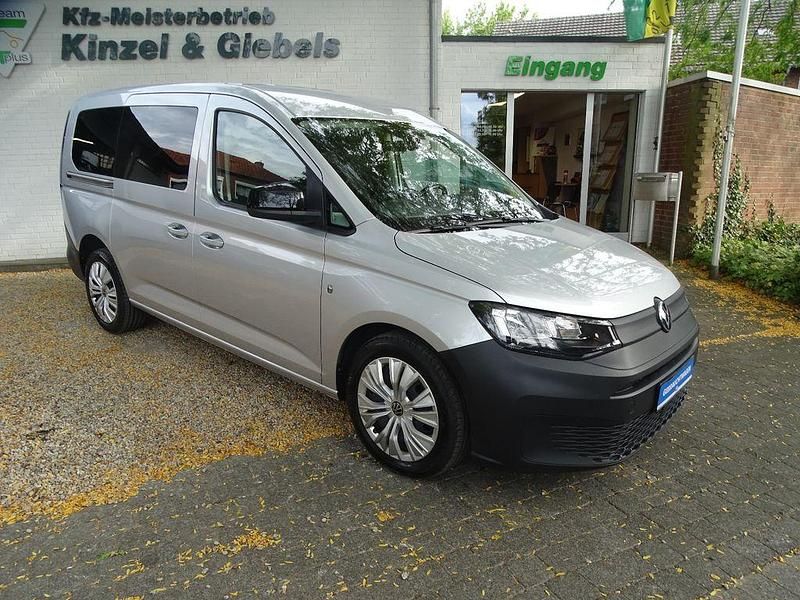 Silber Gebraucht 2022 VW Caddy Maxi Van / Kleinbus | 21.900 € (Teuer) - Bild 1/4