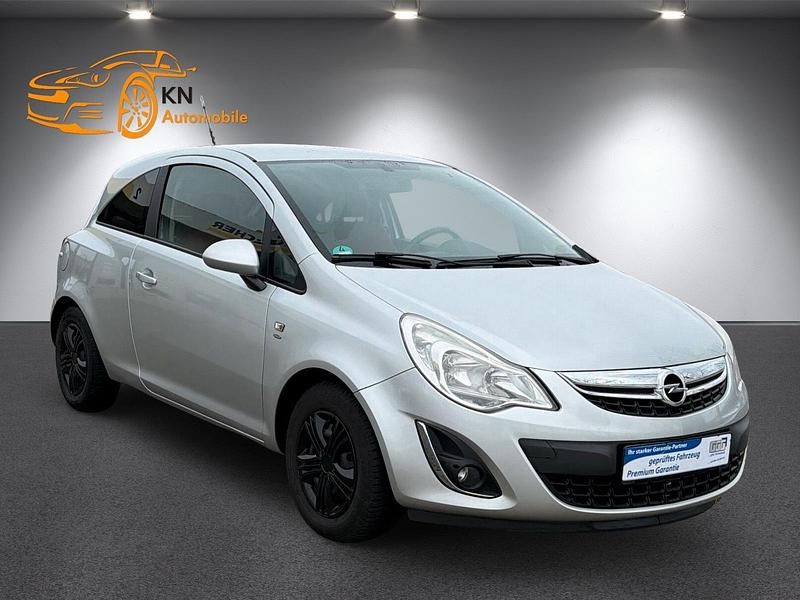 Gebraucht Opel Corsa 80 PS (58 kW) 2012 Silber Kleinwagen